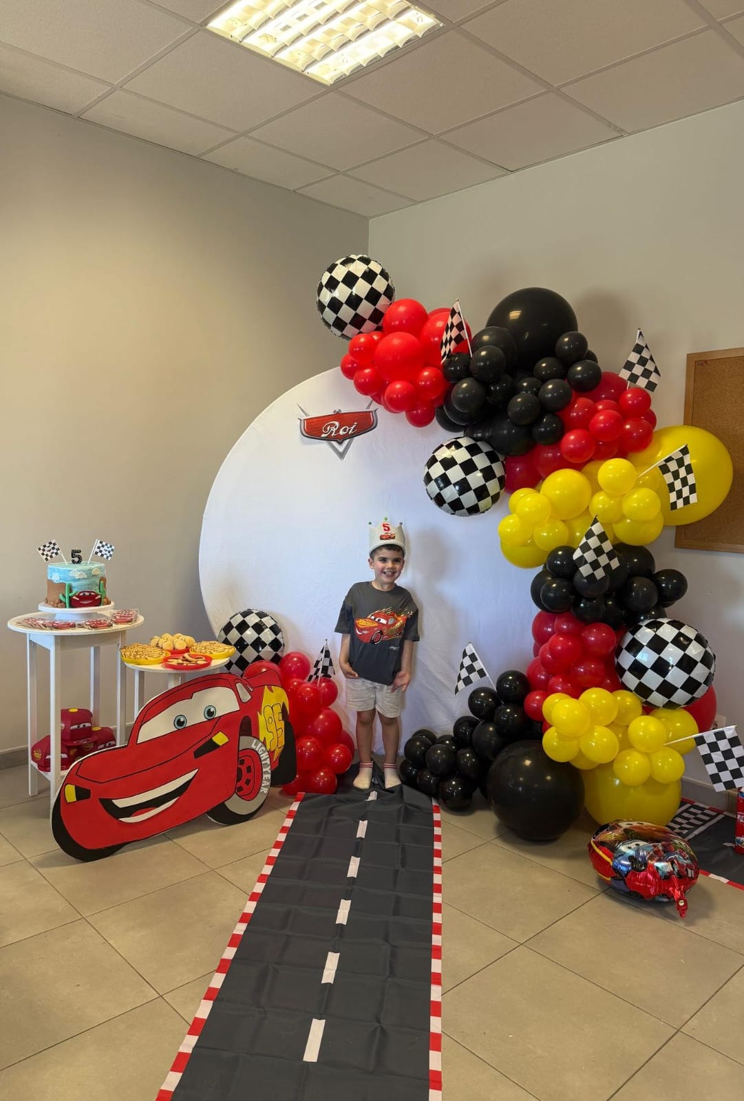 Decoración temática de carreras hecha por una alumna Glover